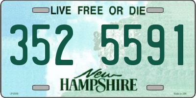 NH license plate 3525591