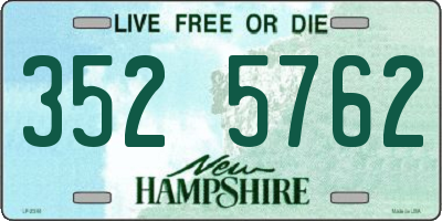 NH license plate 3525762