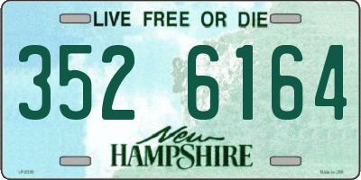 NH license plate 3526164