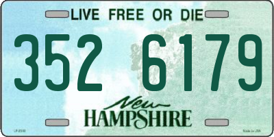 NH license plate 3526179
