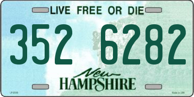 NH license plate 3526282