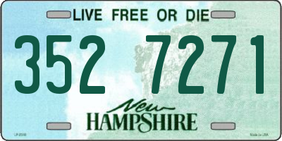 NH license plate 3527271