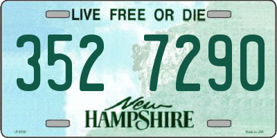 NH license plate 3527290