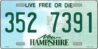 NH license plate 3527391