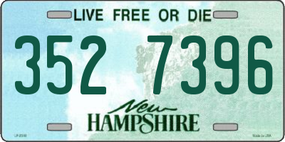 NH license plate 3527396