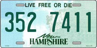 NH license plate 3527411