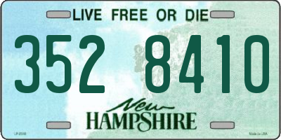 NH license plate 3528410