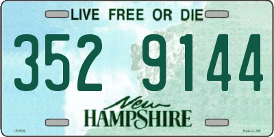 NH license plate 3529144