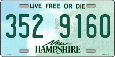 NH license plate 3529160