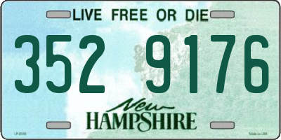 NH license plate 3529176