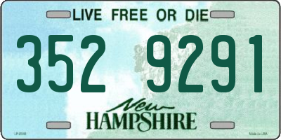 NH license plate 3529291
