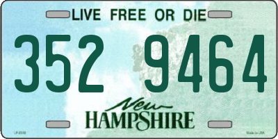 NH license plate 3529464