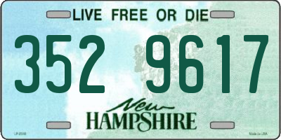 NH license plate 3529617