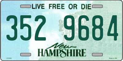 NH license plate 3529684