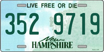 NH license plate 3529719