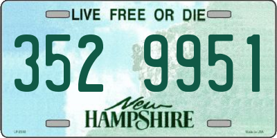 NH license plate 3529951