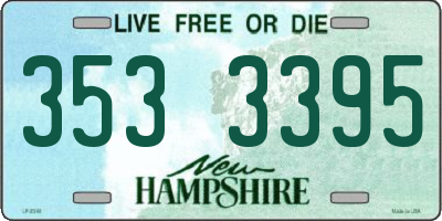 NH license plate 3533395