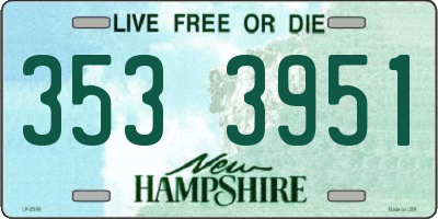 NH license plate 3533951