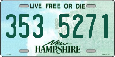 NH license plate 3535271