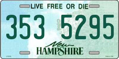 NH license plate 3535295