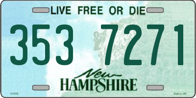 NH license plate 3537271