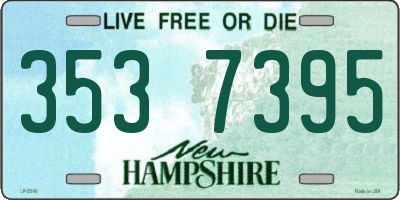 NH license plate 3537395