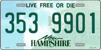 NH license plate 3539901