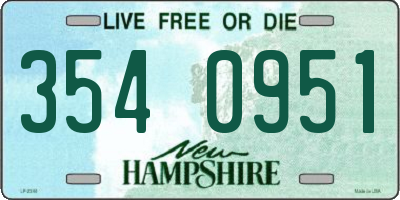 NH license plate 3540951