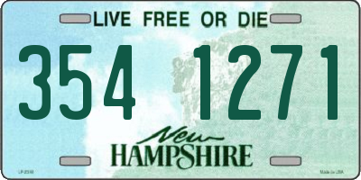 NH license plate 3541271