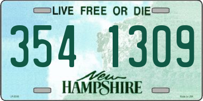 NH license plate 3541309