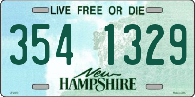NH license plate 3541329