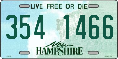 NH license plate 3541466