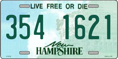NH license plate 3541621