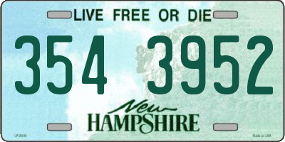 NH license plate 3543952