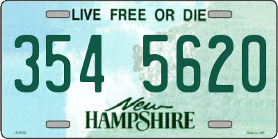 NH license plate 3545620
