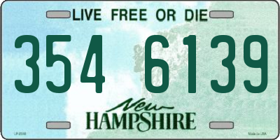 NH license plate 3546139