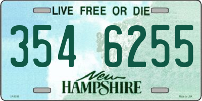 NH license plate 3546255
