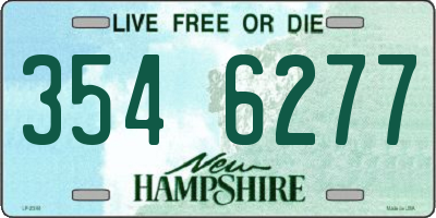 NH license plate 3546277