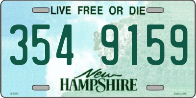 NH license plate 3549159