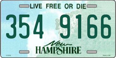 NH license plate 3549166