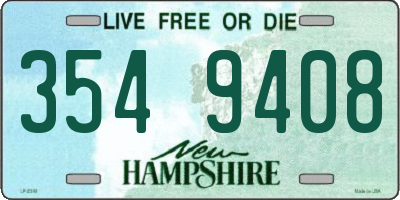 NH license plate 3549408