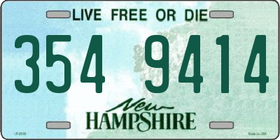 NH license plate 3549414
