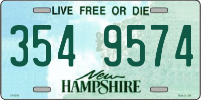 NH license plate 3549574
