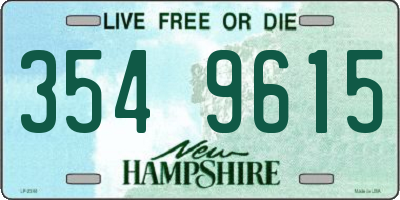 NH license plate 3549615