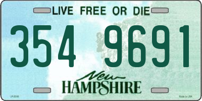NH license plate 3549691