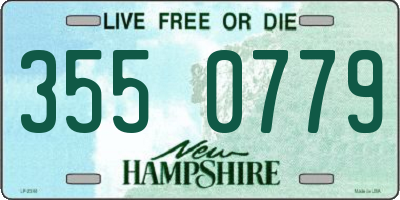 NH license plate 3550779