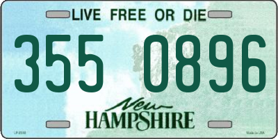 NH license plate 3550896