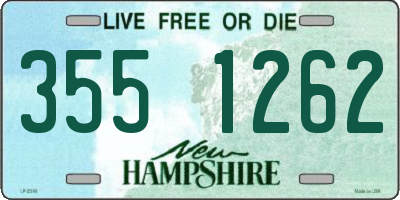 NH license plate 3551262