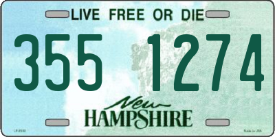NH license plate 3551274