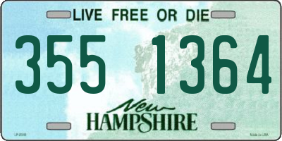 NH license plate 3551364